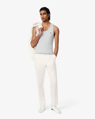 Regular Fit Linen Suit Pants Product Image