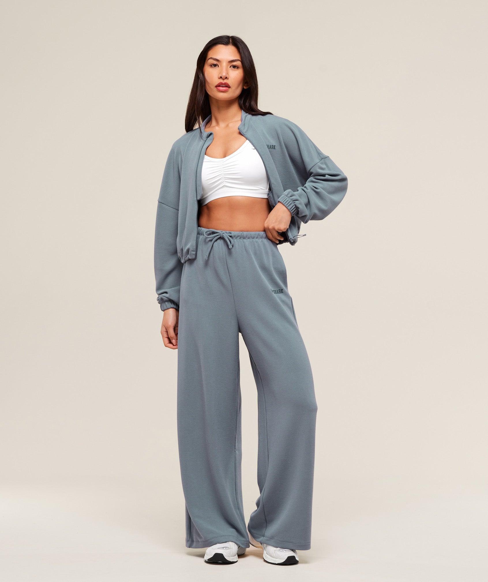 Waffle Midi Zip Up Jacket Product Image