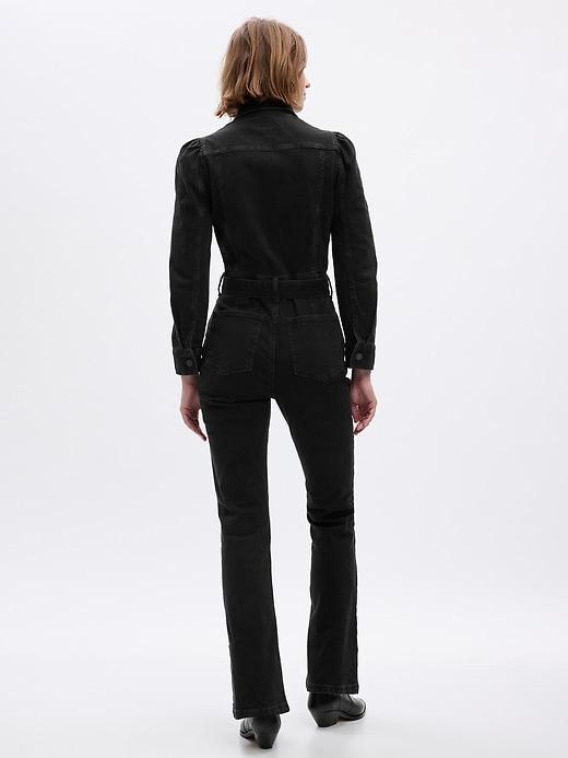 Western Denim Jumpsuit Product Image