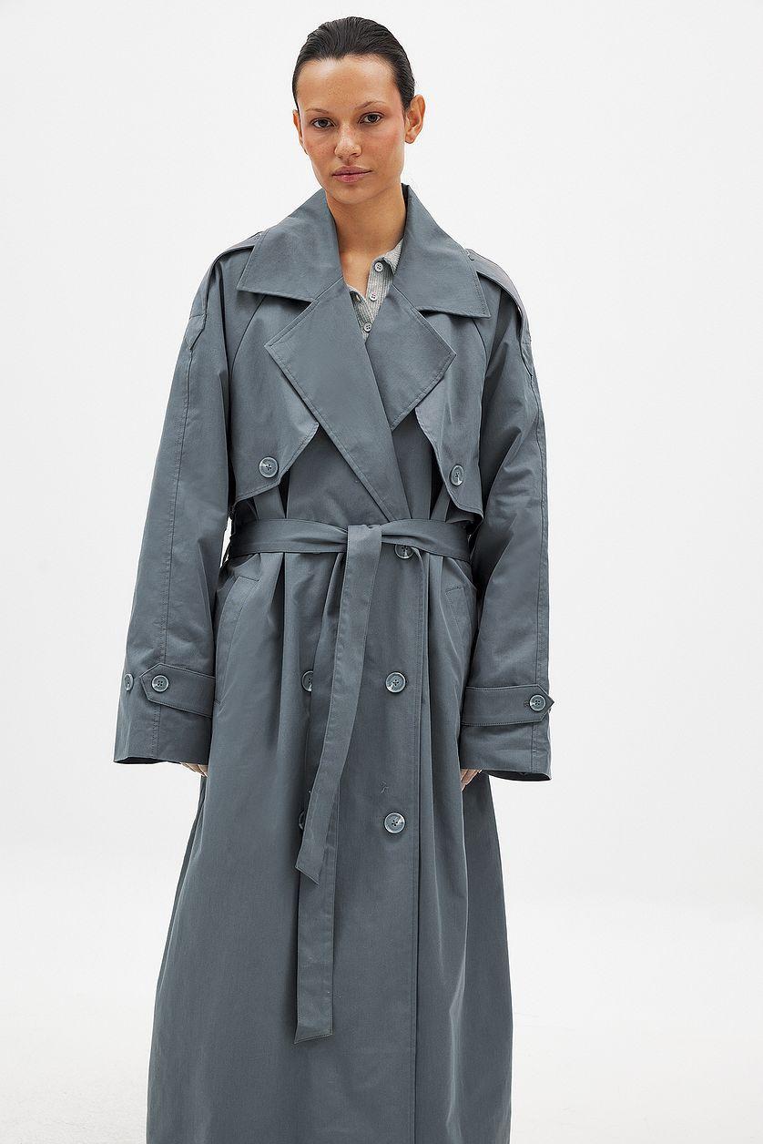 Oversized Long Trenchcoat Product Image