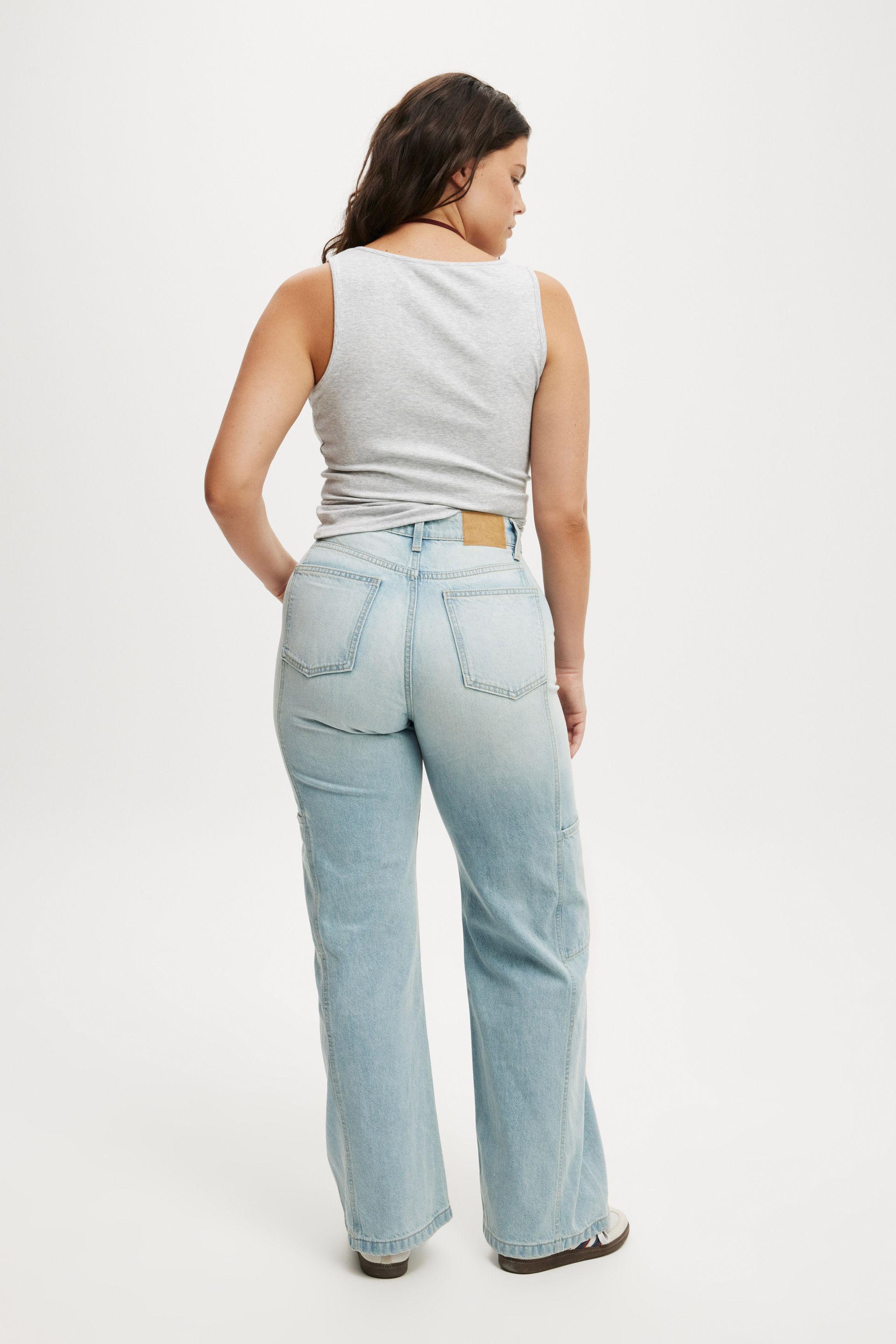 Curvy Cargo Wide Jean Product Image