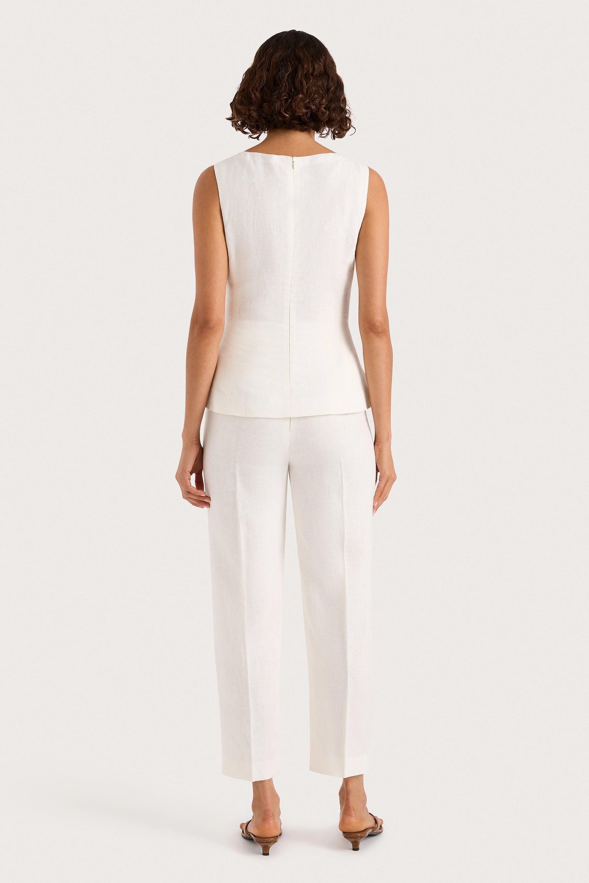 Claudine Pant White Product Image