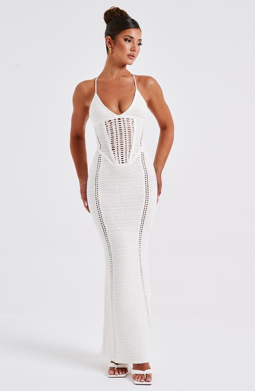 Xanthe Maxi Dress - White Product Image