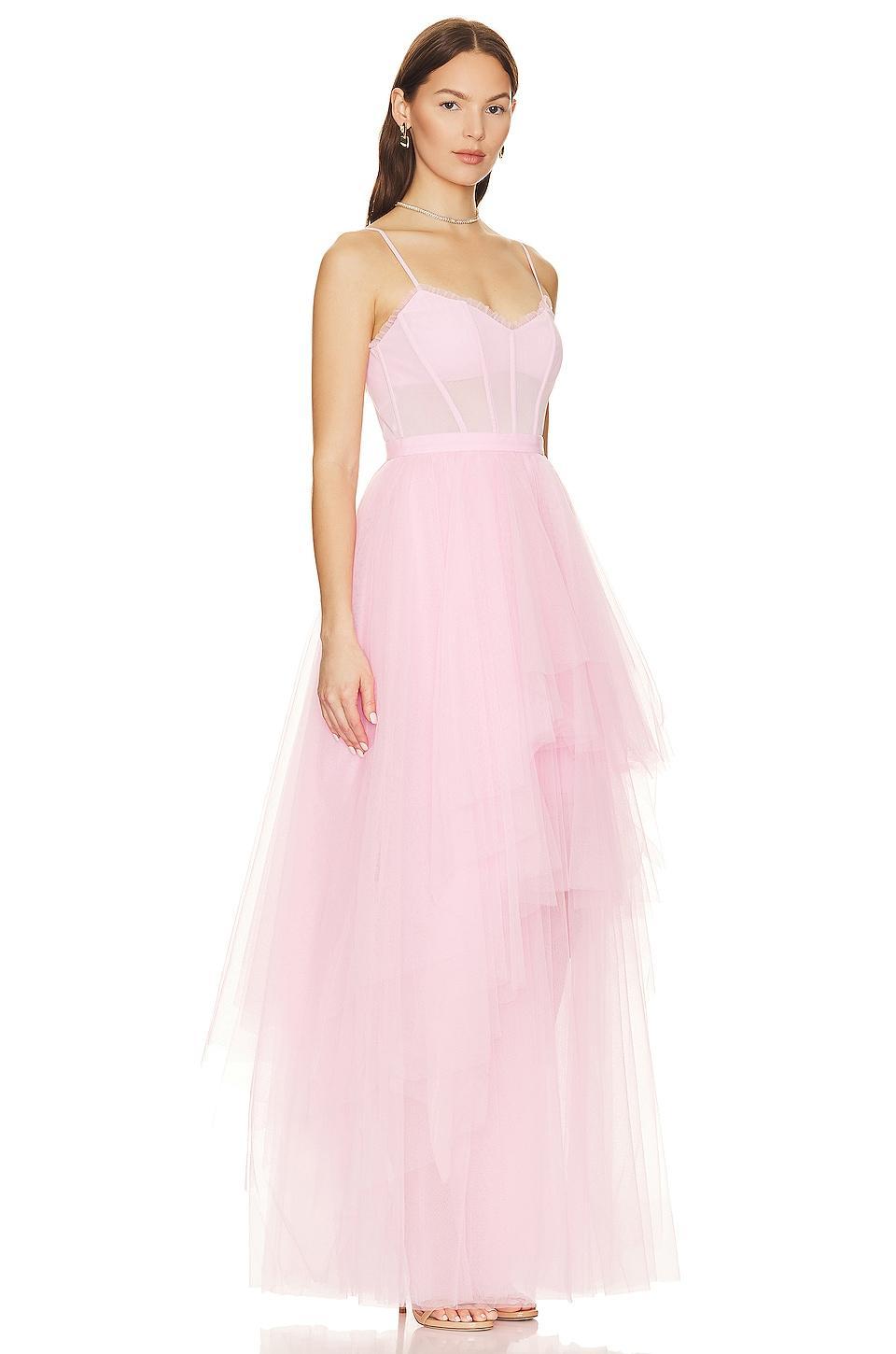 Corset Tiered Gown BCBGMAXAZRIA Product Image