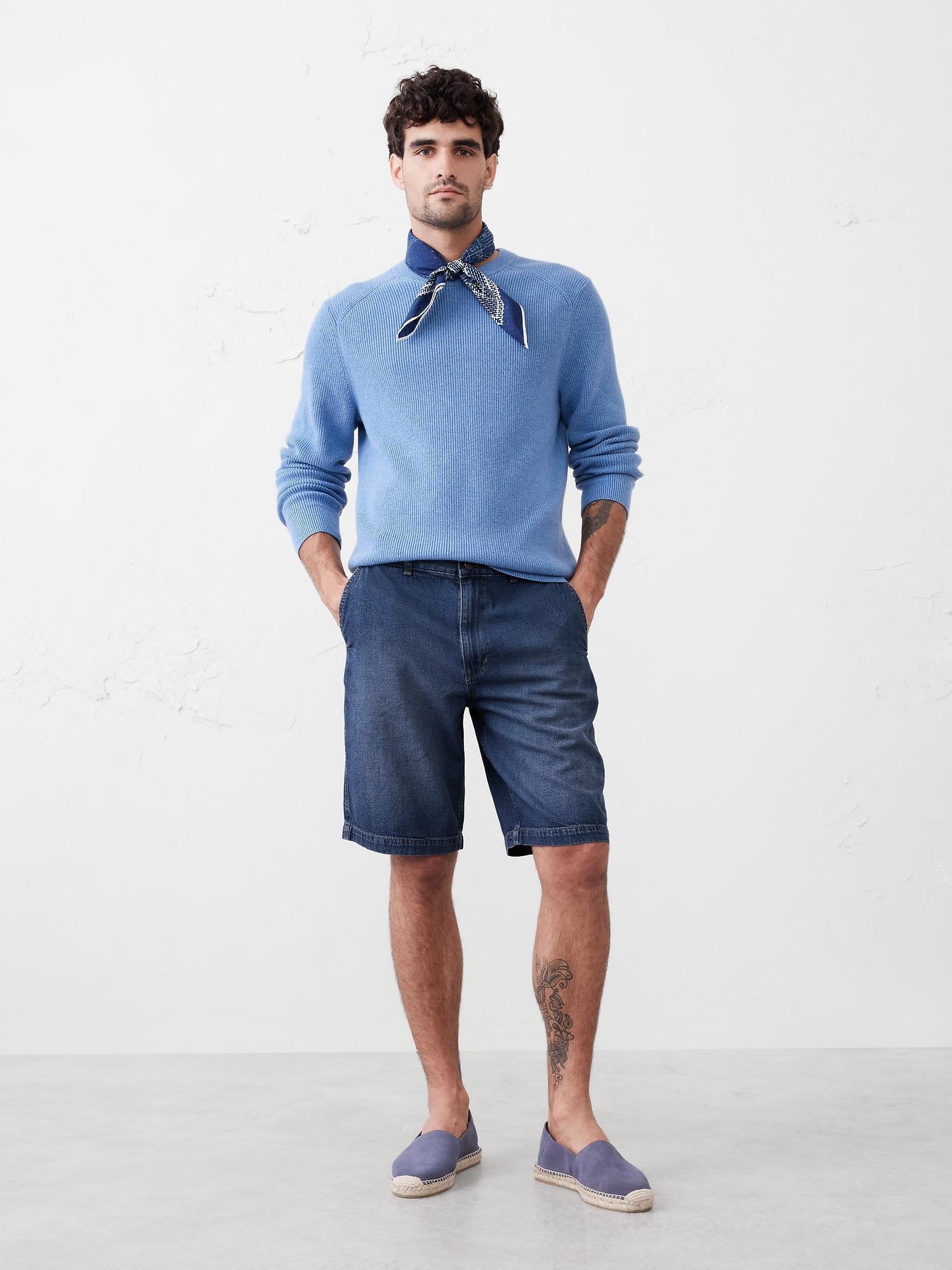 10" Summerweight Denim Short Product Image