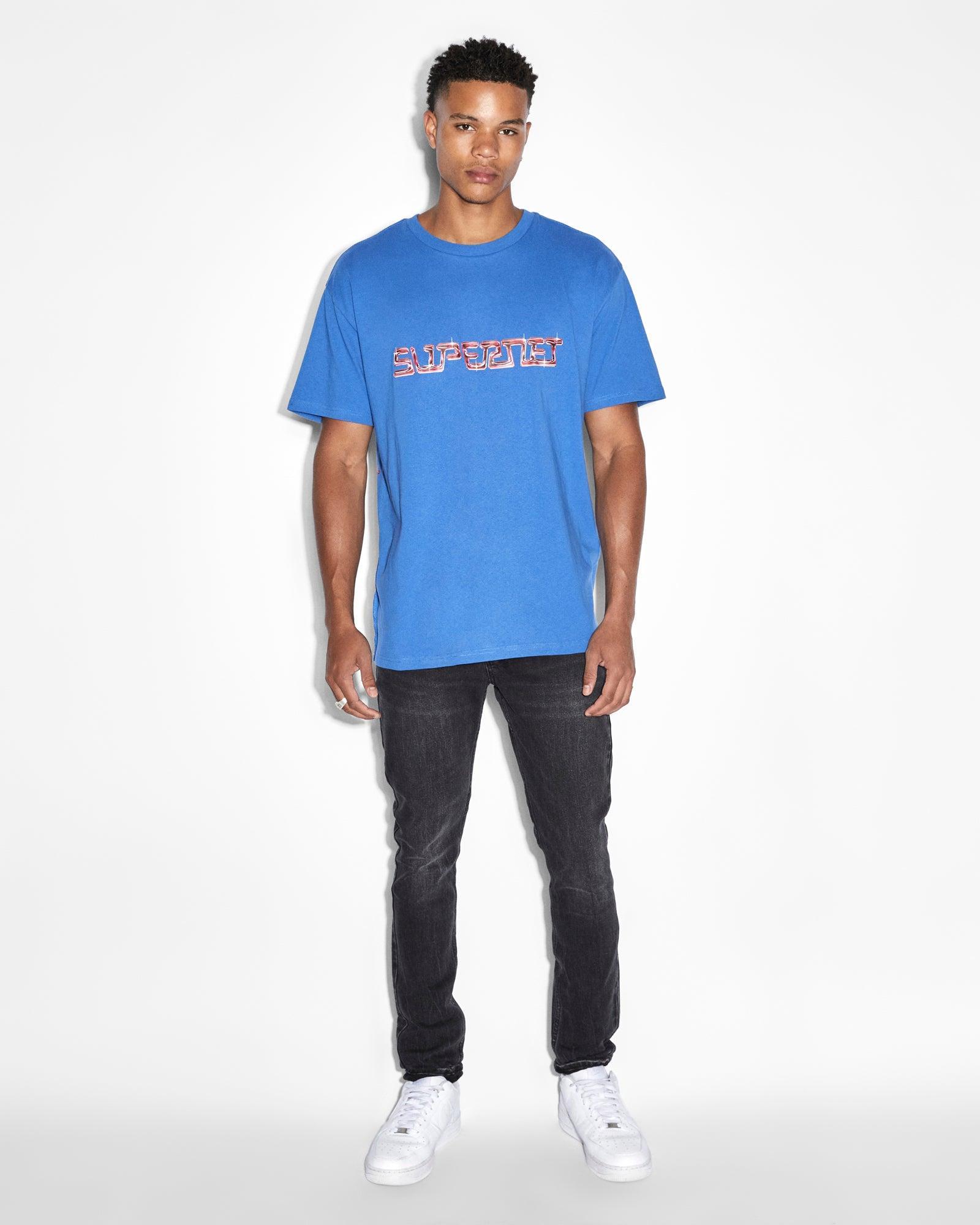 SUPERNET BIGGIE SS TEE COBALT Male Product Image