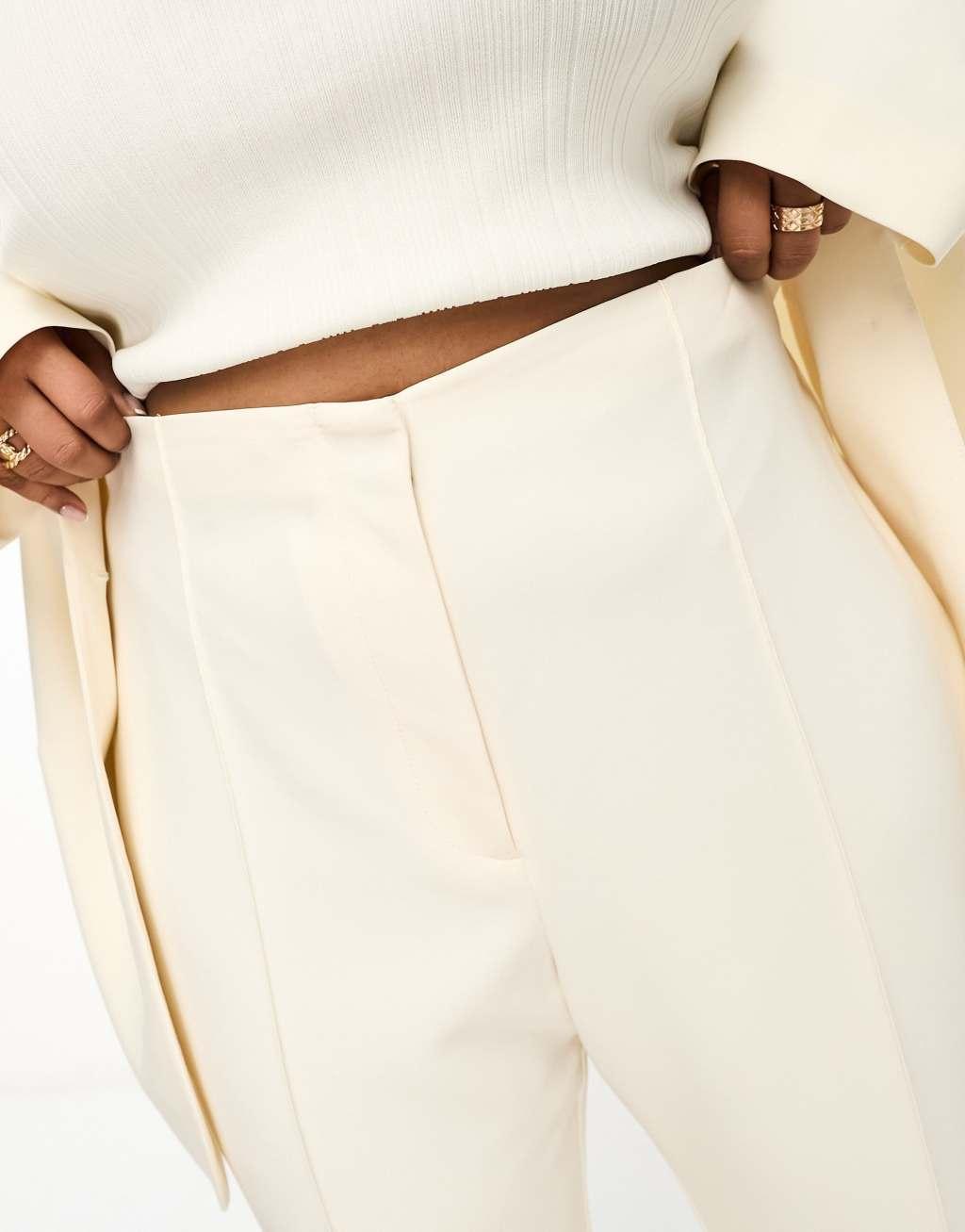 ASOS LUXE Curve suit kickflare pants Product Image