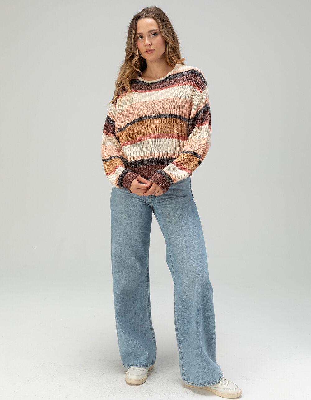 BILLABONG Light Wave Striped Womens Sweater - MULTI Product Image