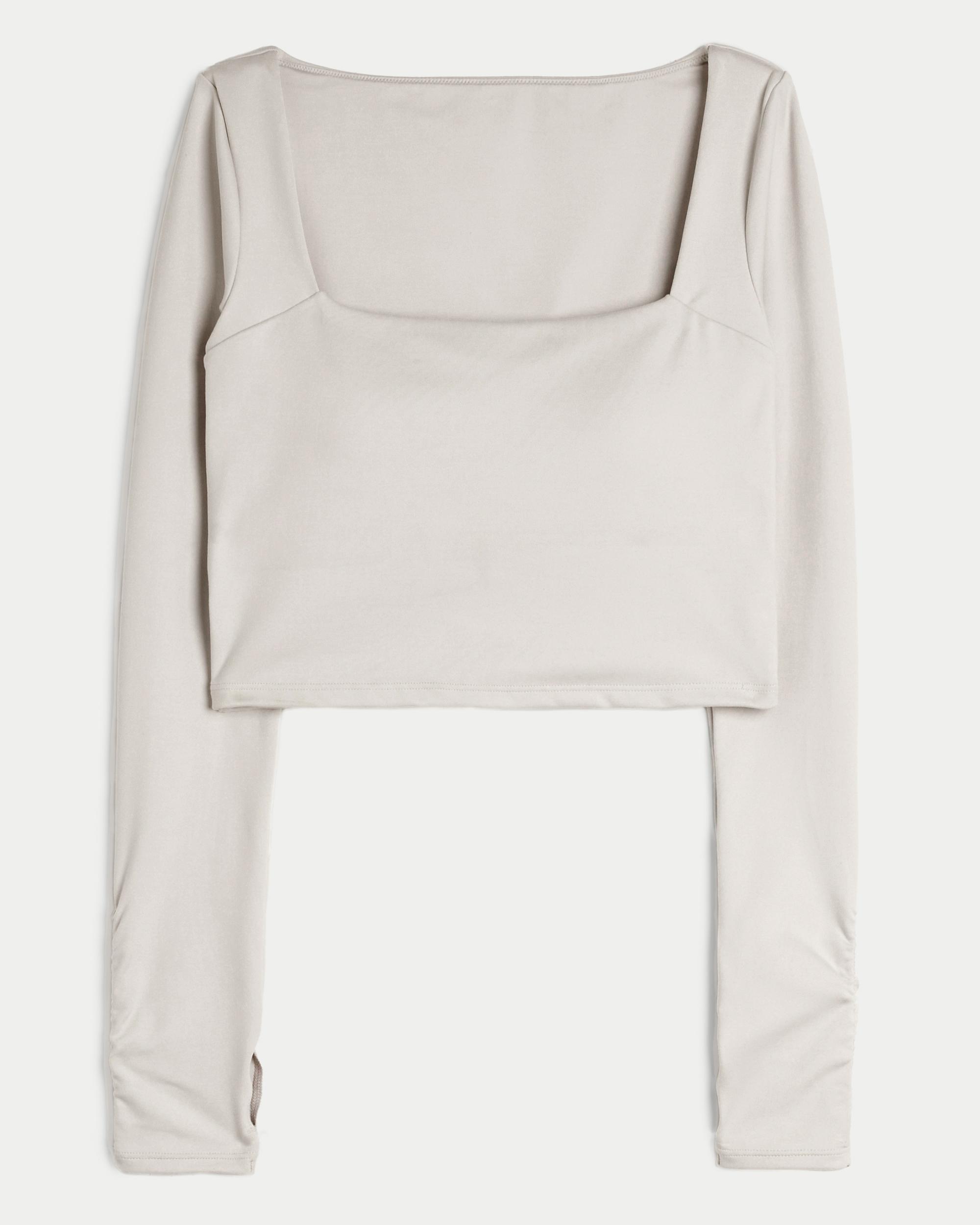 Gilly Hicks Active Recharge Square-Neck Top Product Image