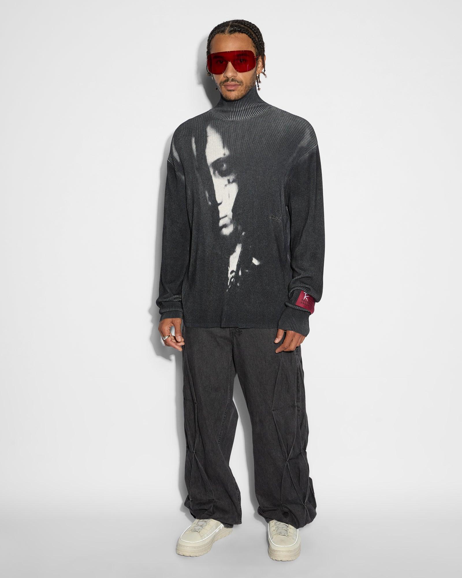 TRIPPIE KNIT BLACK Male Product Image