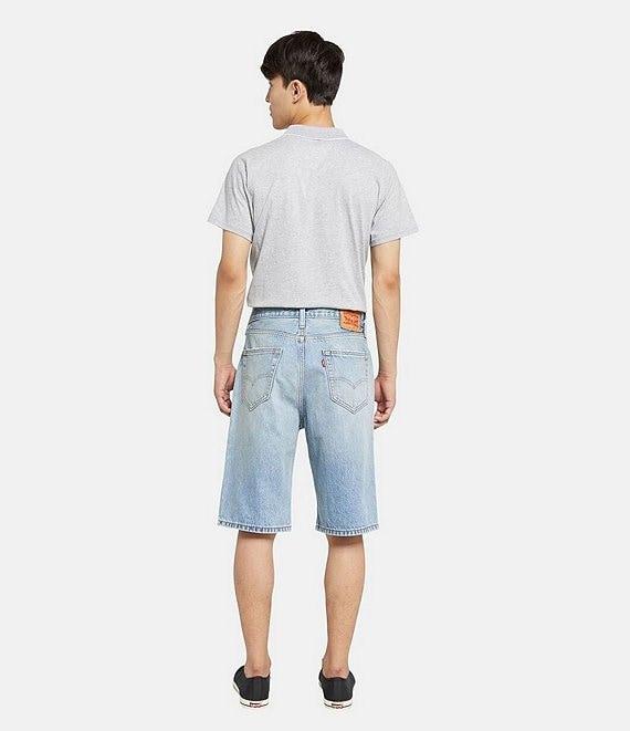Levi's® 469 Loose Fit Destructed-Detail 10 3/4#double; Inseam Denim Shorts Product Image