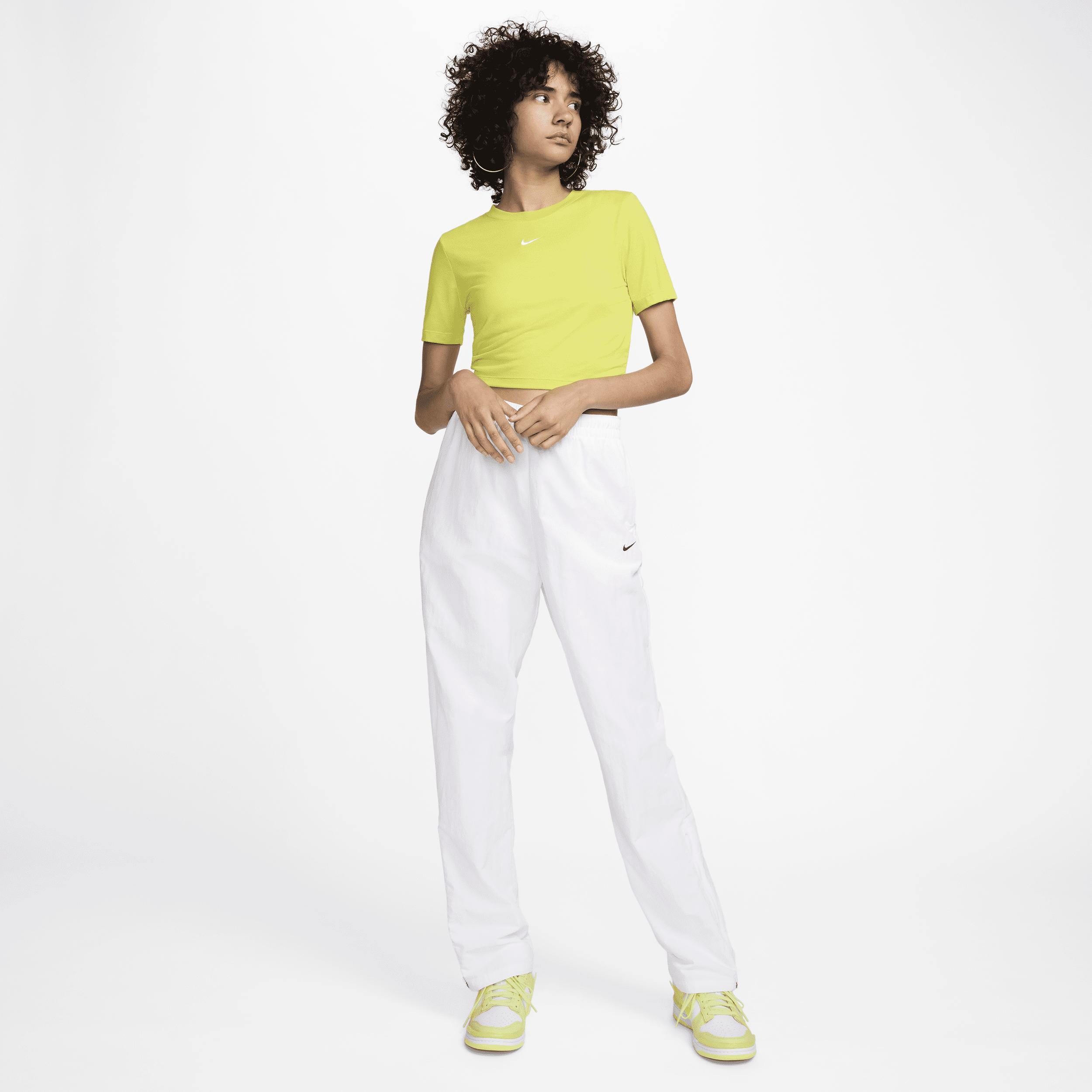 Womens Nike Sportswear Essential Slim Cropped T-Shirt Product Image