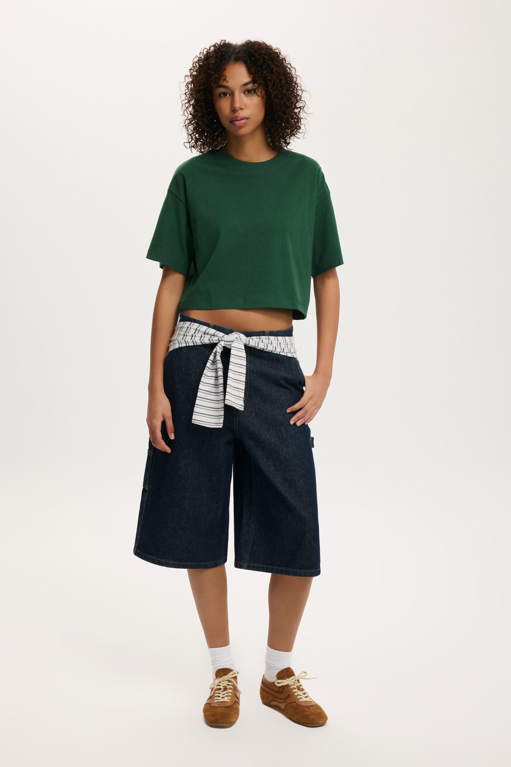 Cropped Boxy Tee Product Image