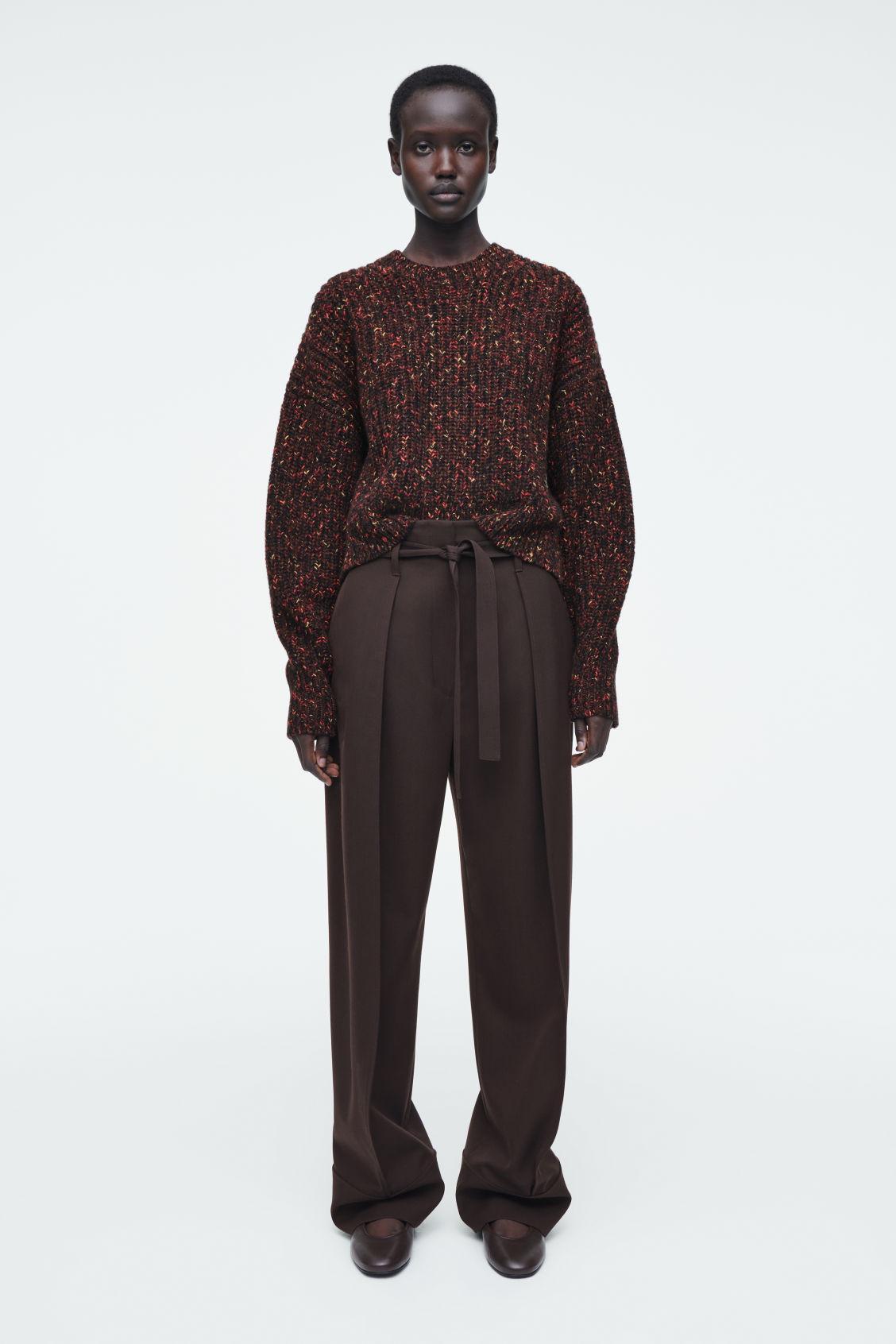 FLECKED MERINO WOOL SWEATER Product Image