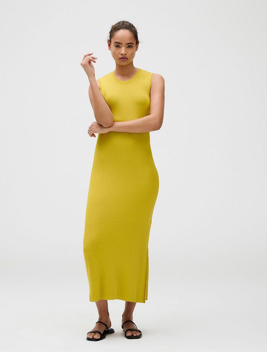 Viscose Ribbed Maxi Dress Product Image