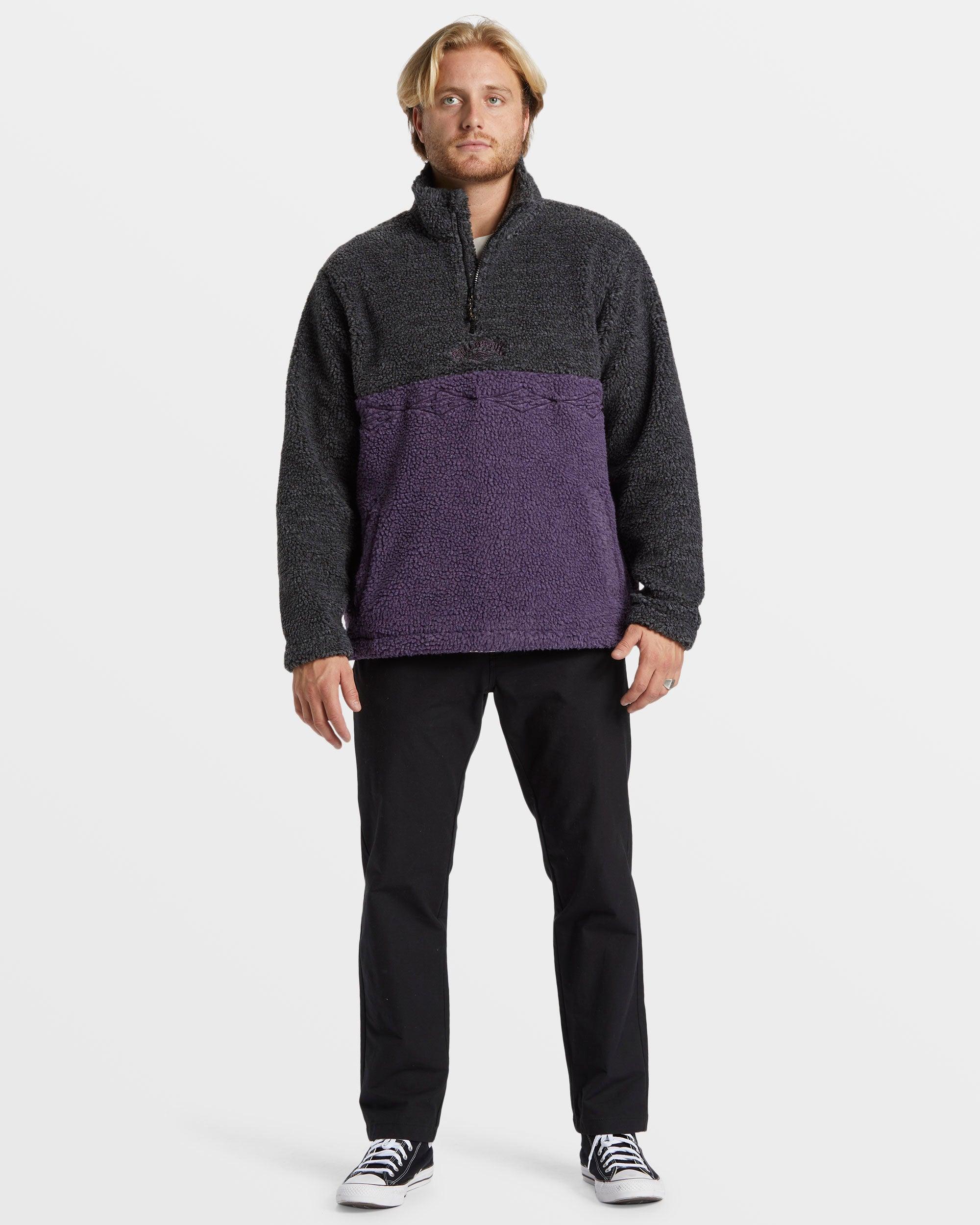 Boundary Tombstone Half-Zip Pullover - Black Heather Male Product Image