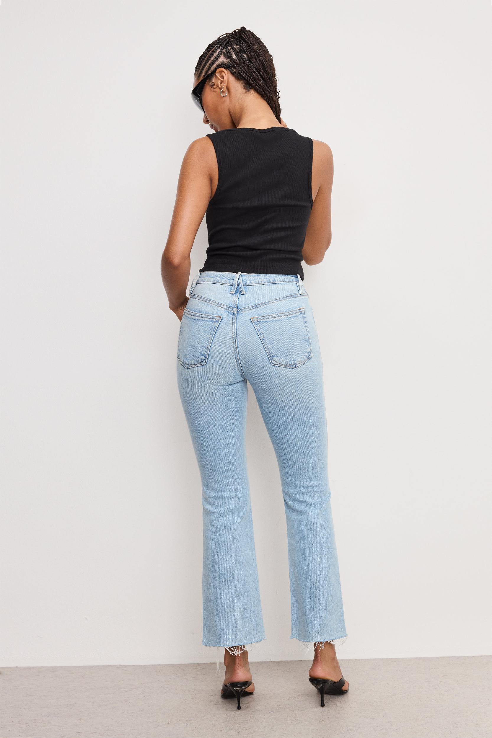 GOOD KICK FLARE JEANS | INDIGO954 Product Image