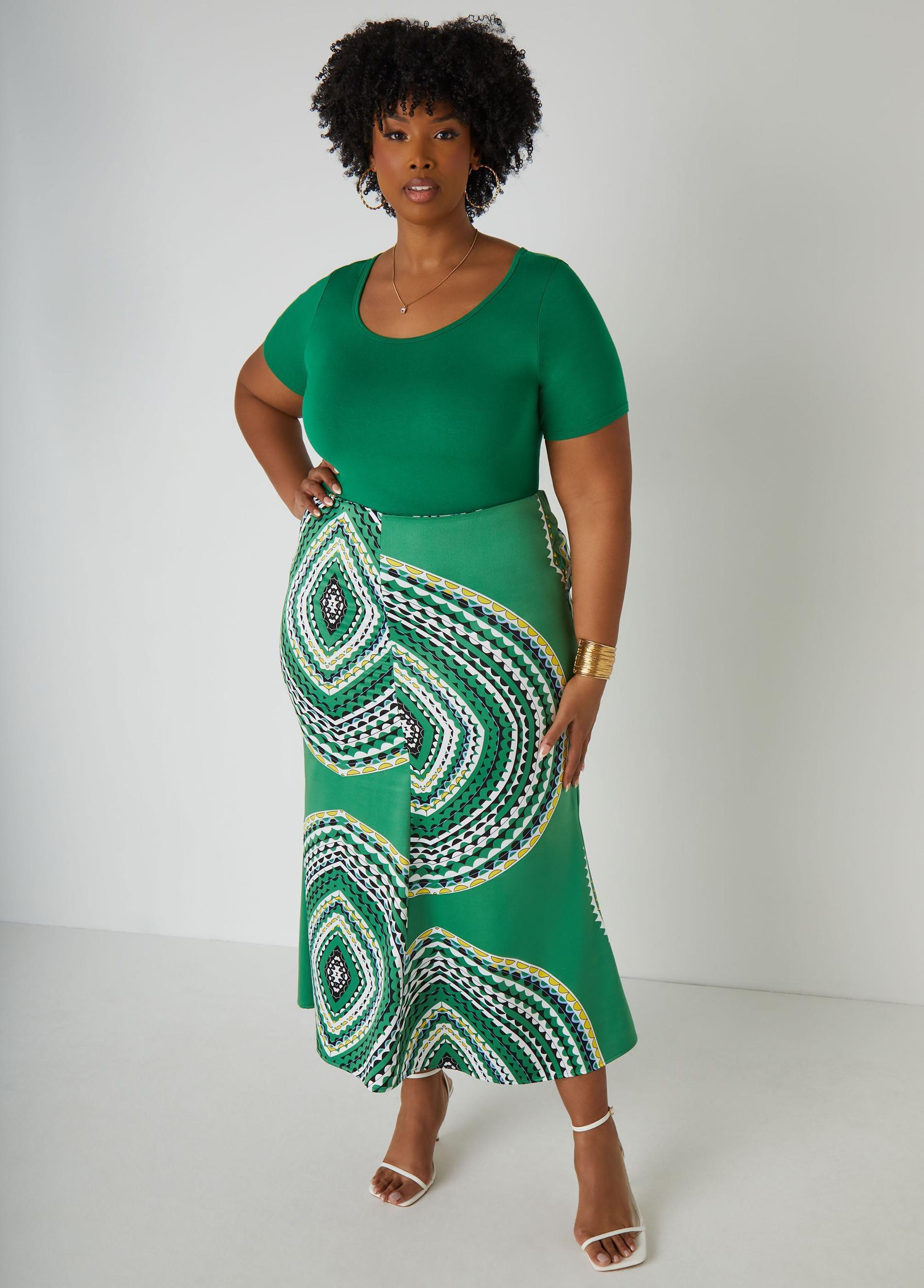 Cuffed Pinstriped Denim Shorts Product Image