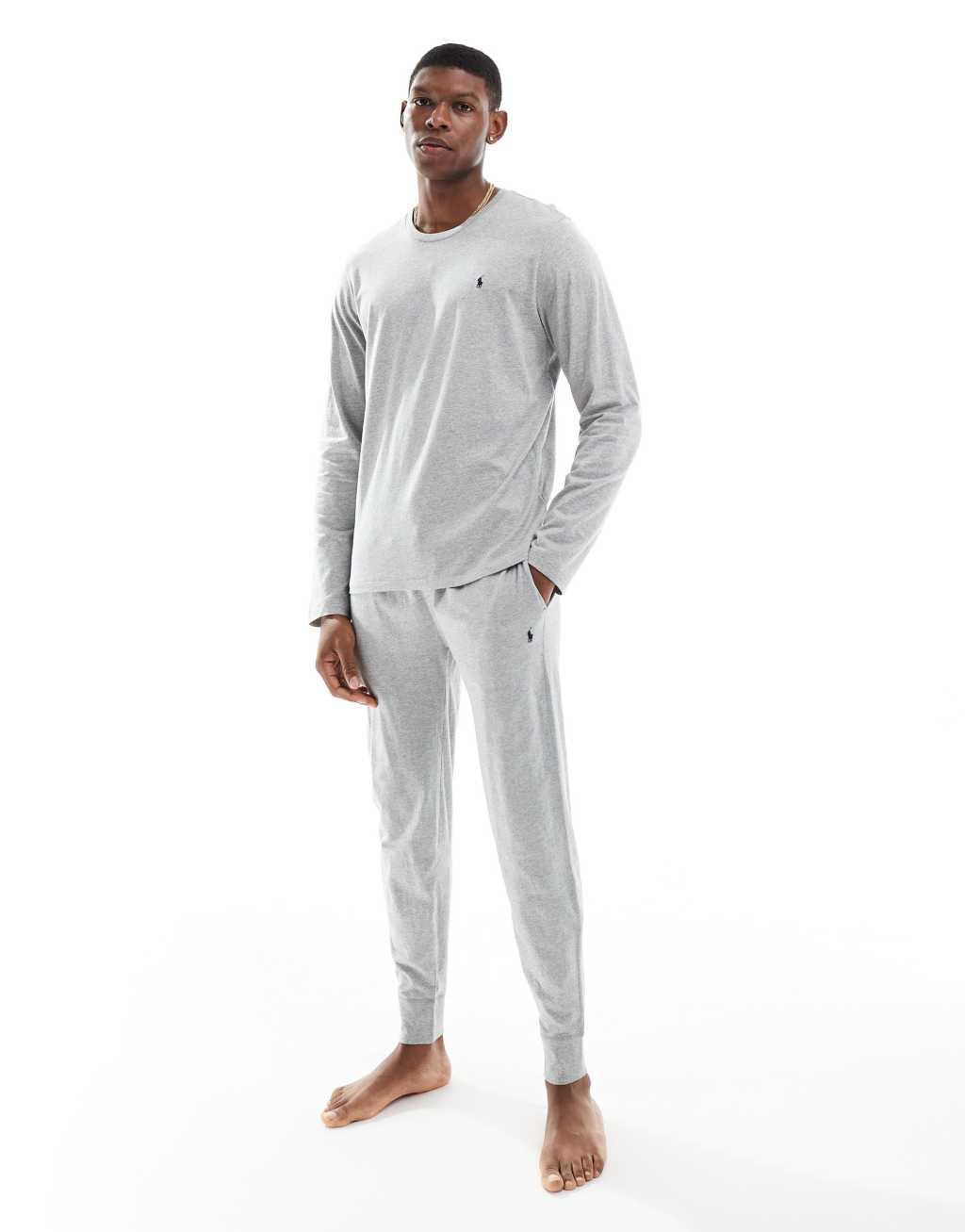 Polo Ralph Lauren lounge t-shirt in gray Product Image