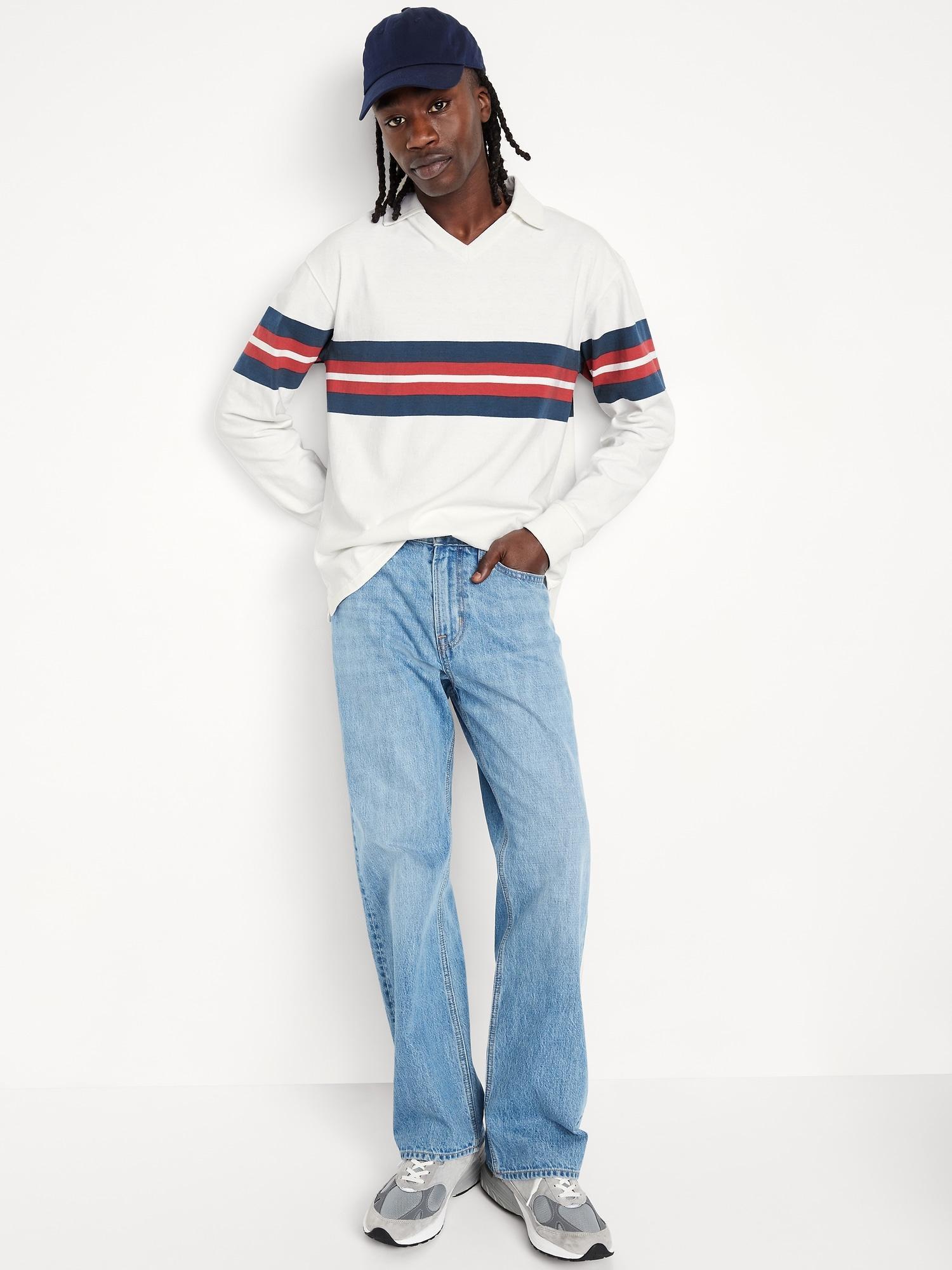 Rugby Stripe Polo Product Image