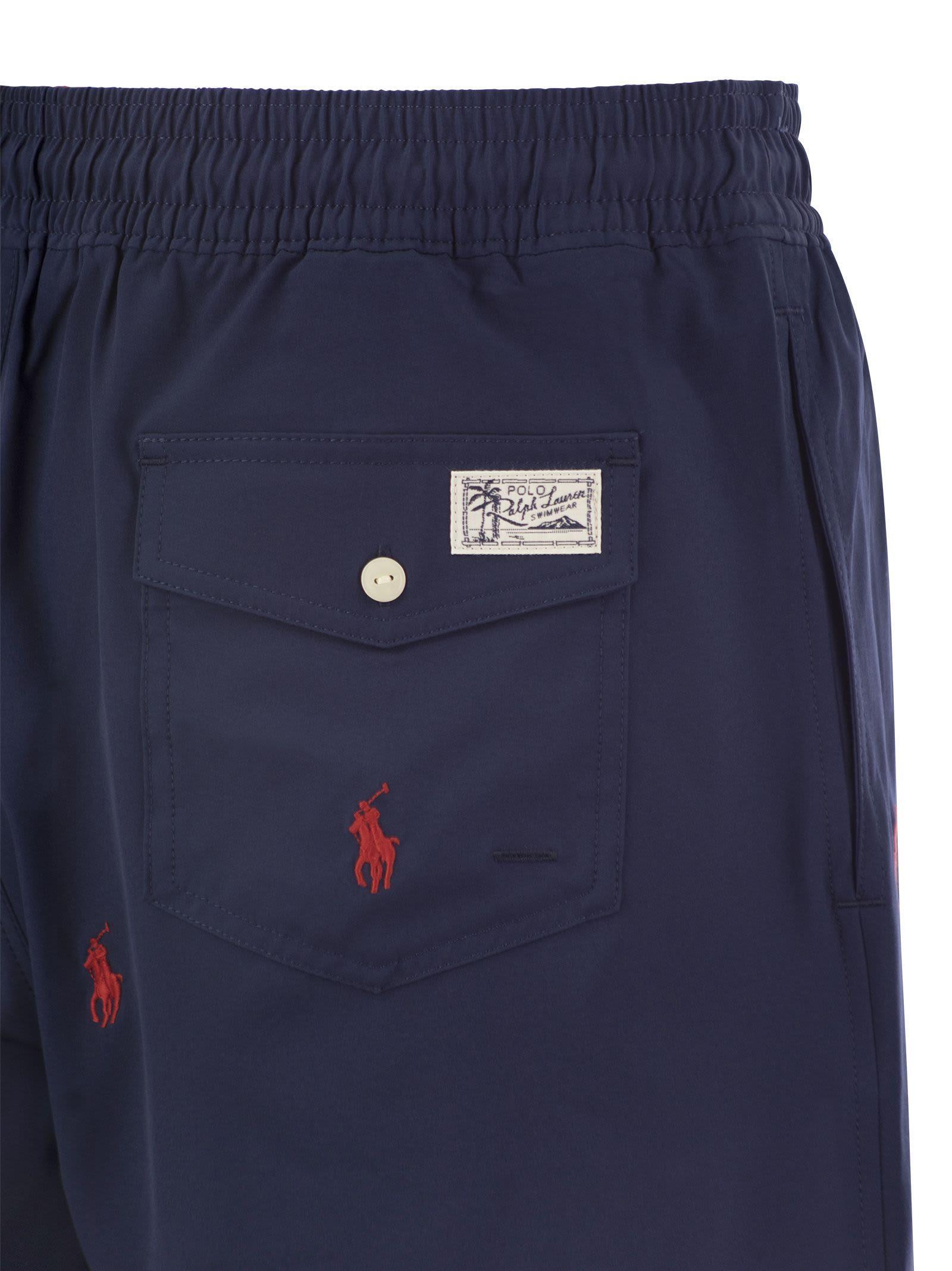 Classic Traveler Beach Boxers In Navy Product Image