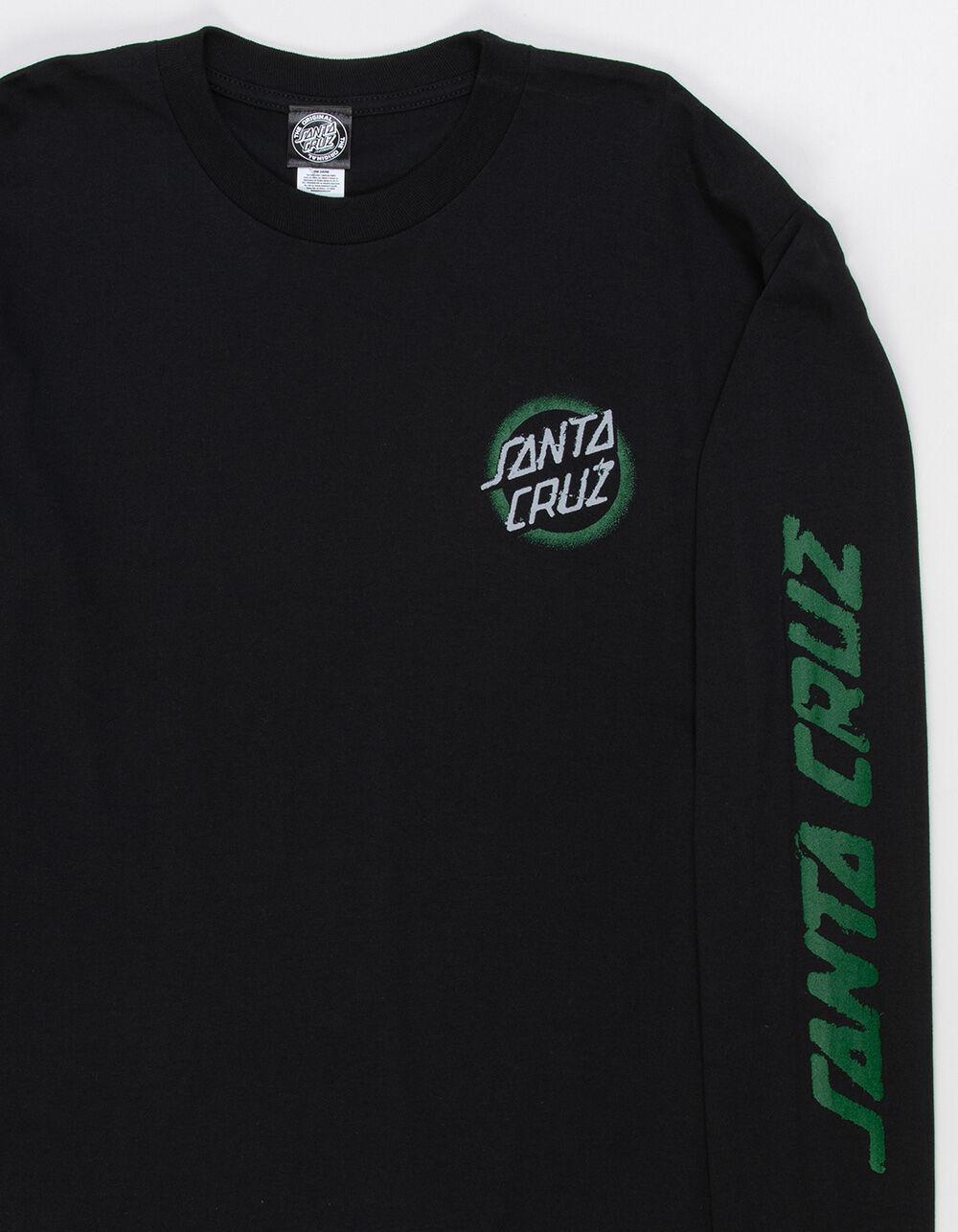 SANTA CRUZ Vile Dot Mens Long Sleeve Heavyweight Tee Product Image