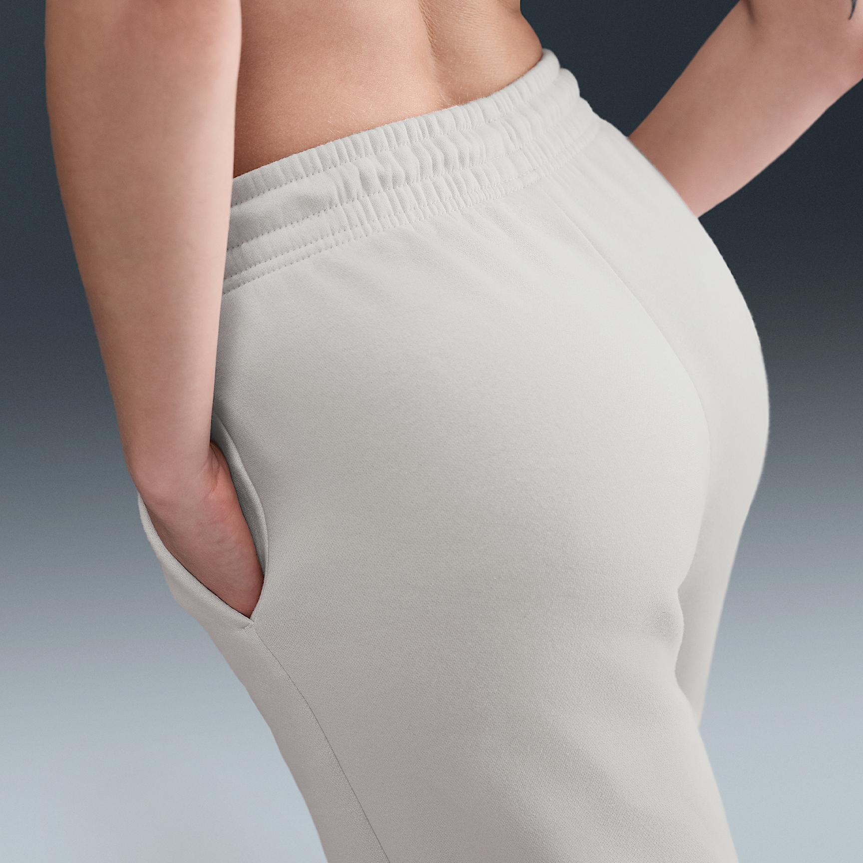 Womens Nike Sportswear Phoenix Fleece High-Waisted Wide-Leg Pants | IH1011-010 Product Image