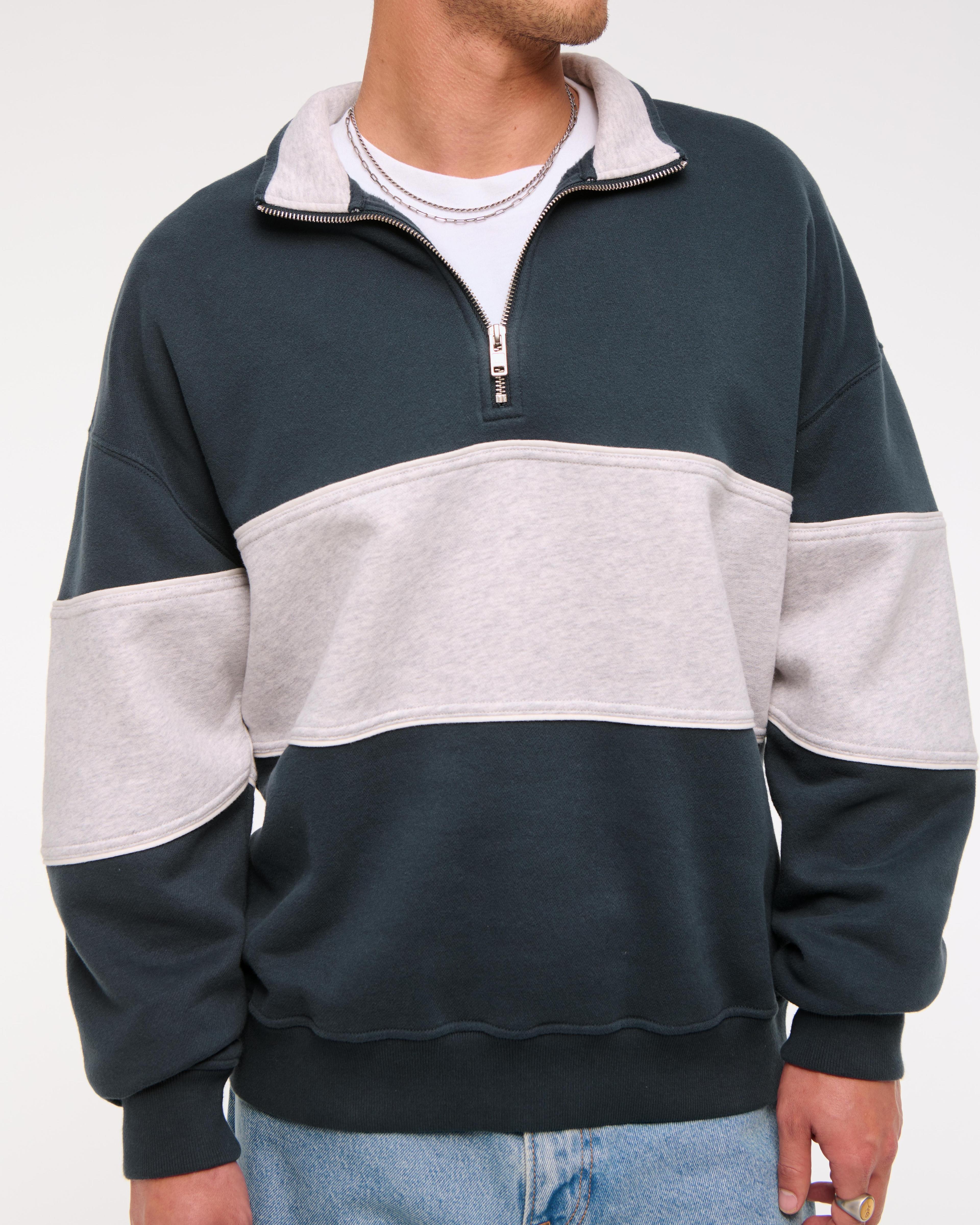 Essential Half-Zip Sweatshirt Product Image