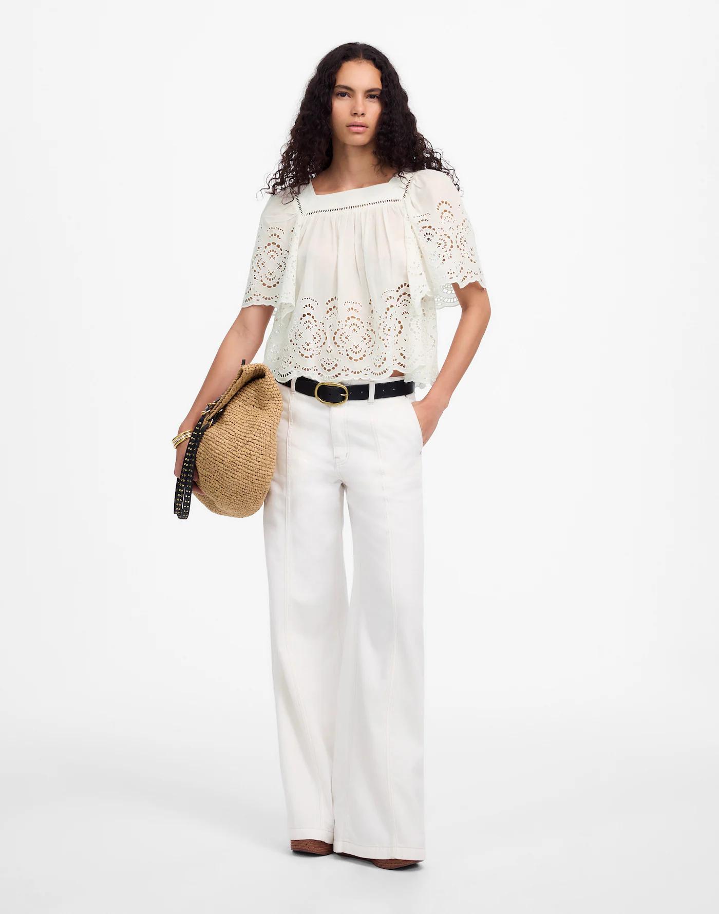 Flutter-Sleeve Top Product Image