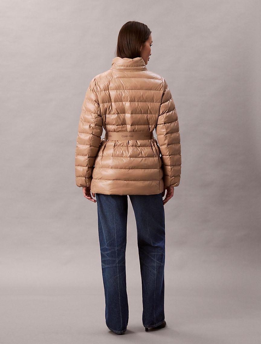 Belted Puffer Jacket Product Image