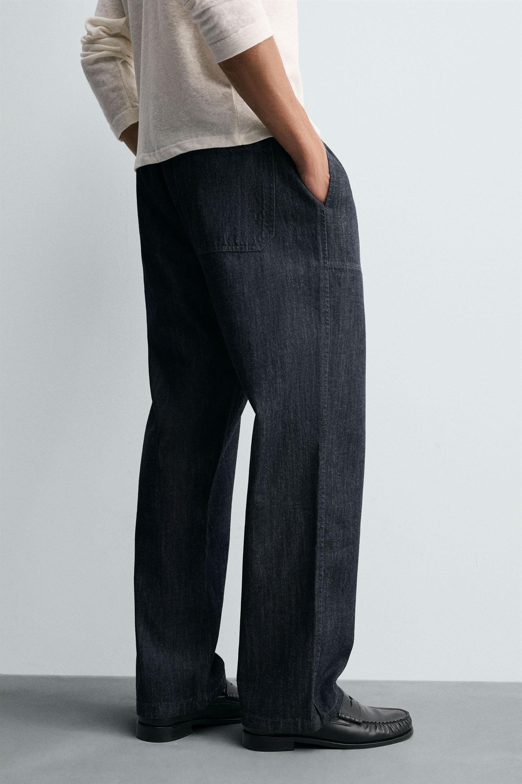 RELAXED FIT JOGGER JEANS Product Image