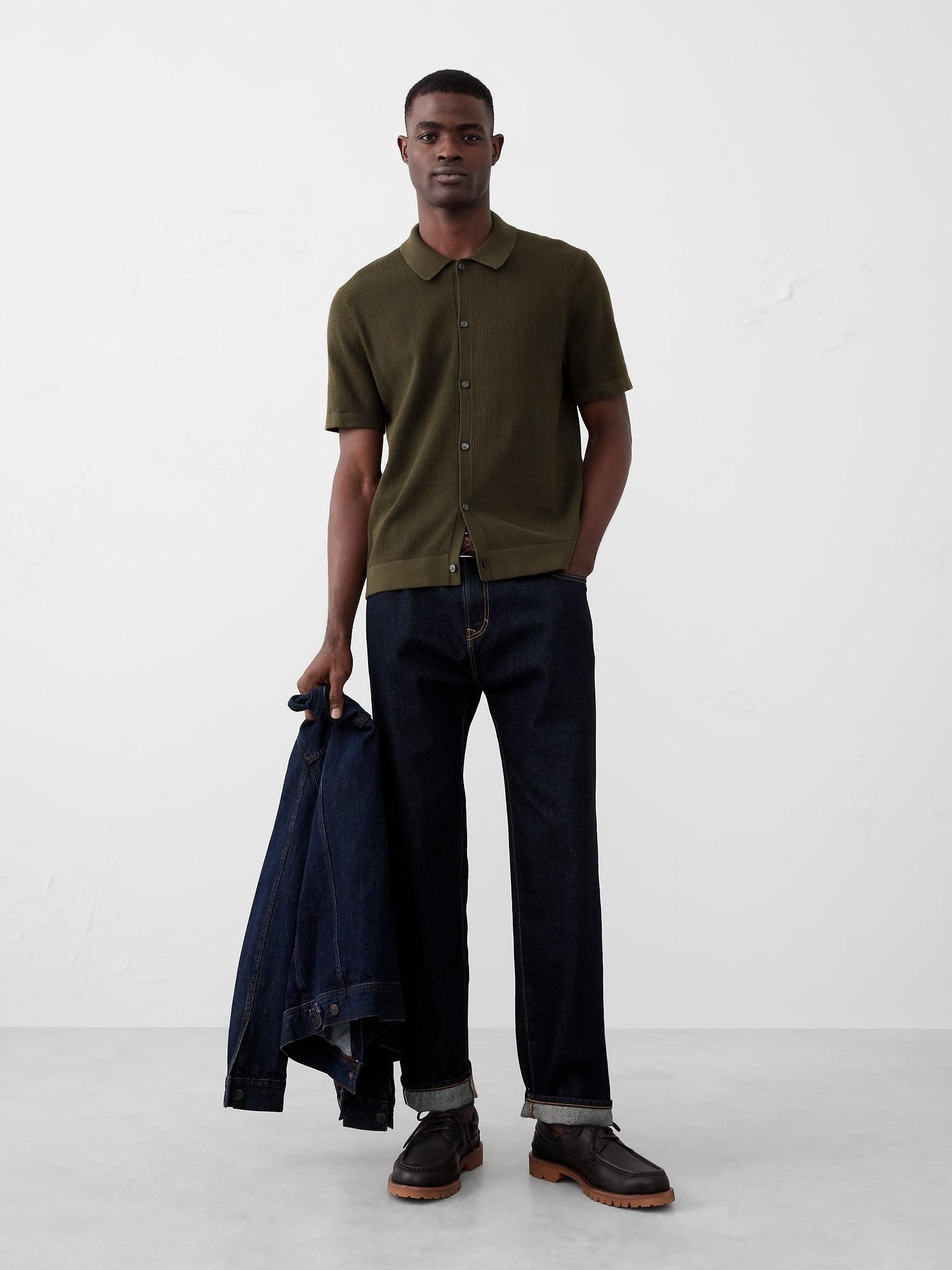 Button-Down Polo Product Image