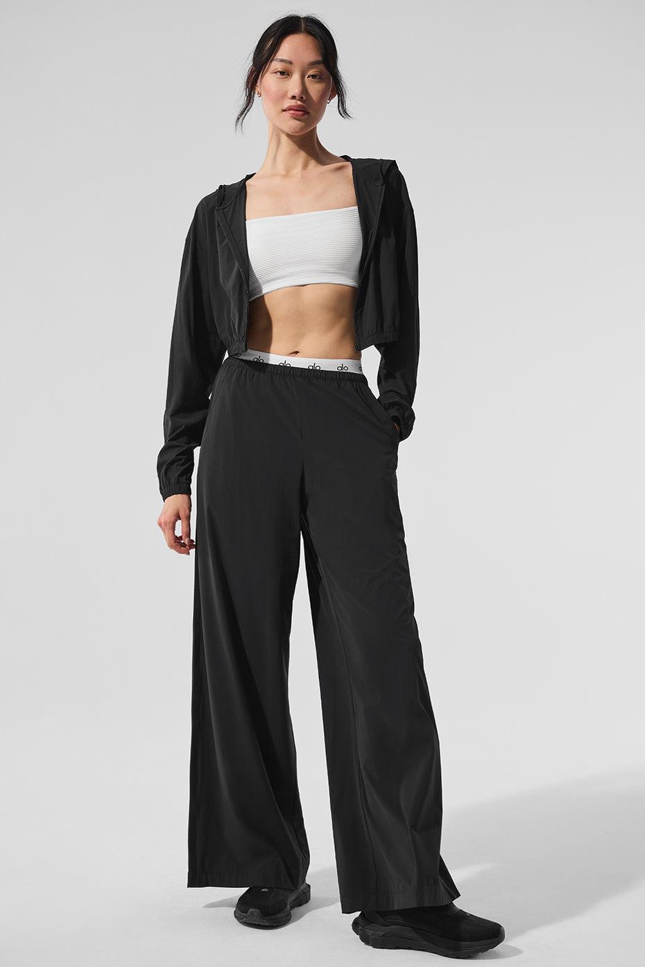 Breezy Wide Leg Pant - Black Product Image