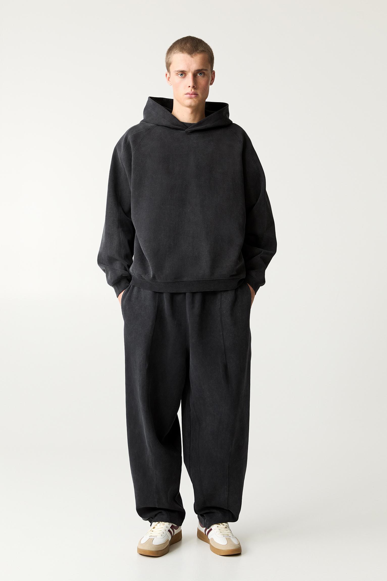 Faded interlock hoodie Product Image