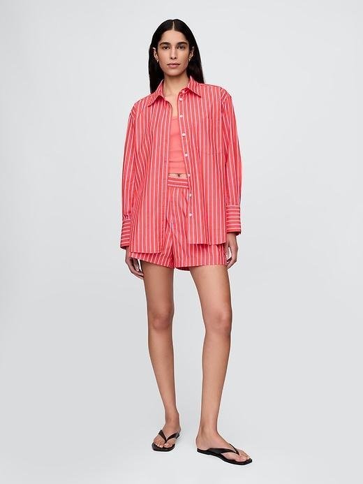 Organic Cotton Poplin Boxer Shorts Product Image