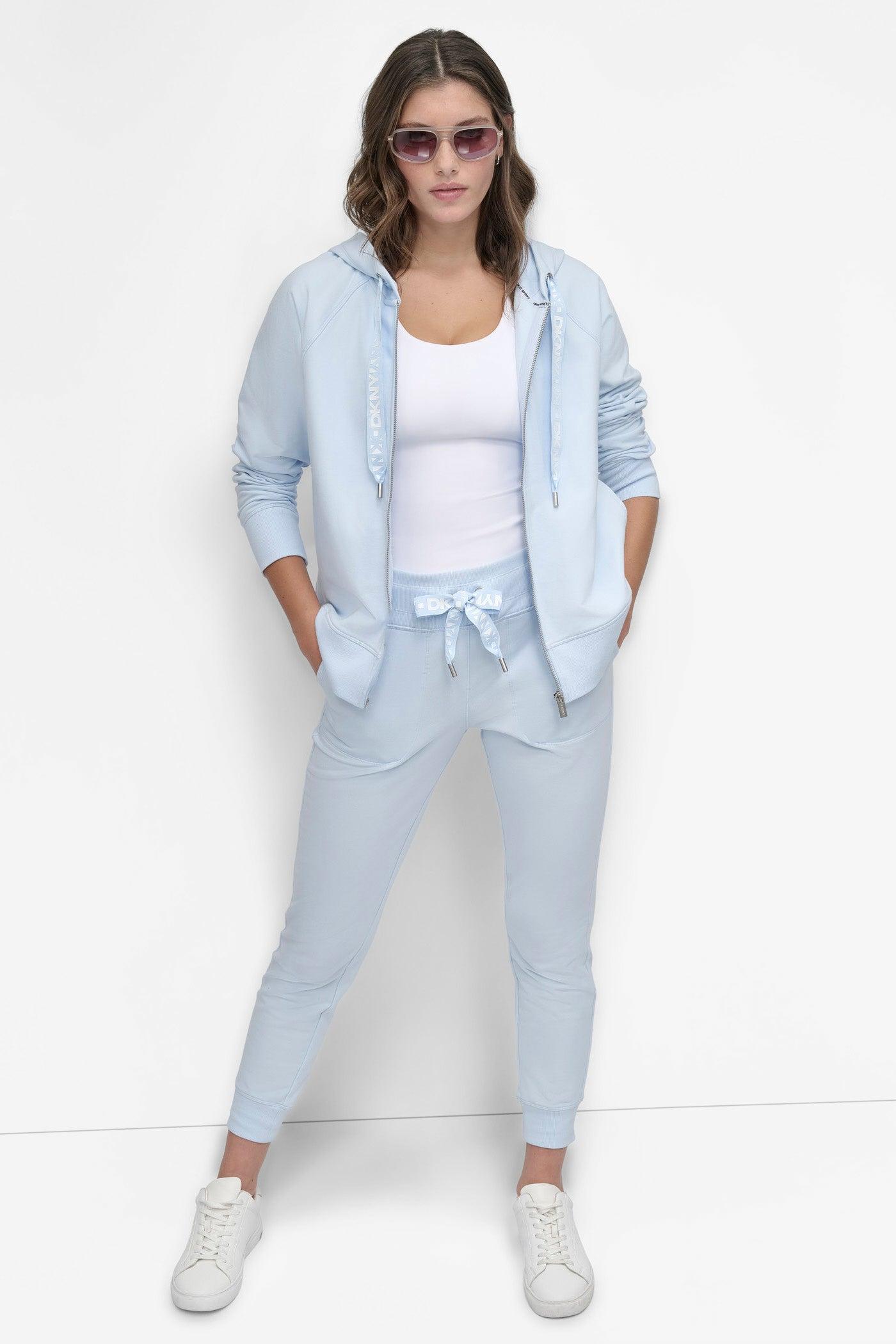 HIGH-RISE LOGO DRAWSTRING JOGGER Product Image