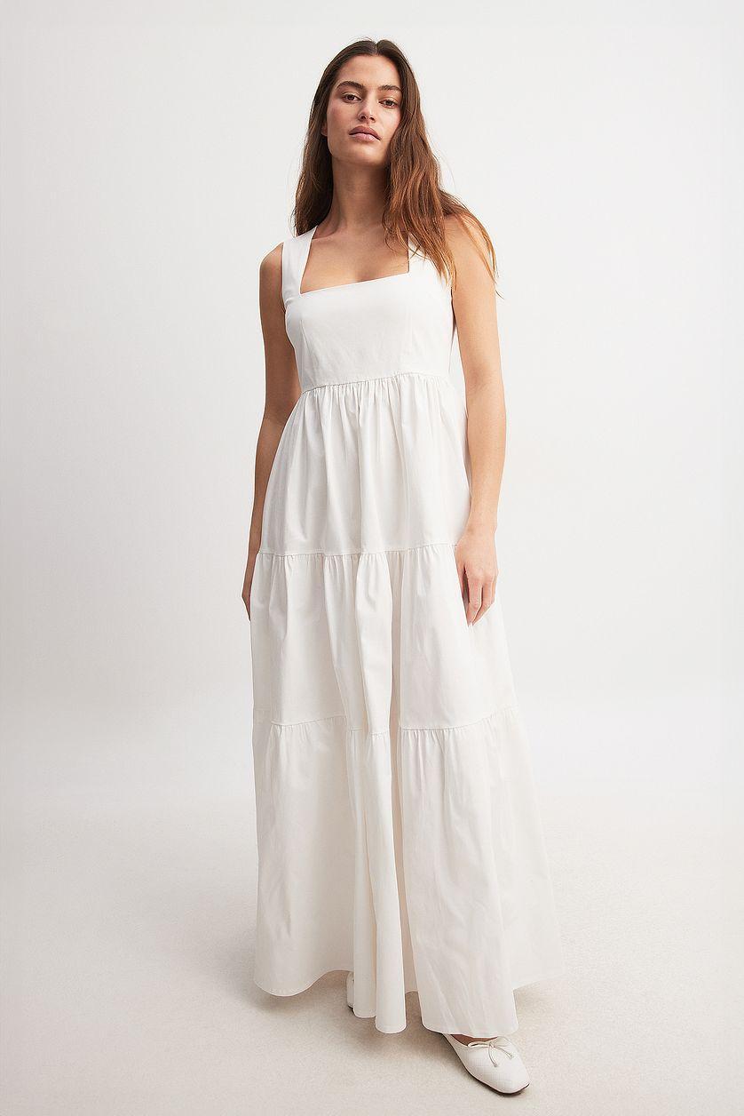Cotton Volume Maxi Dress Product Image