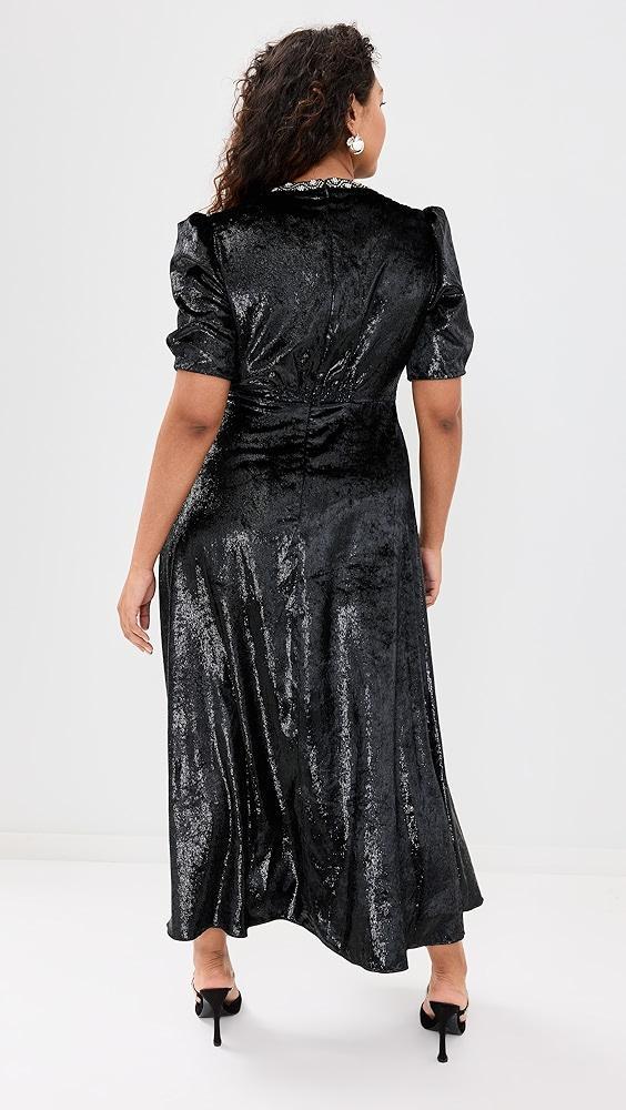 SALONI Tabitha Velvet Dress | Shopbop Product Image