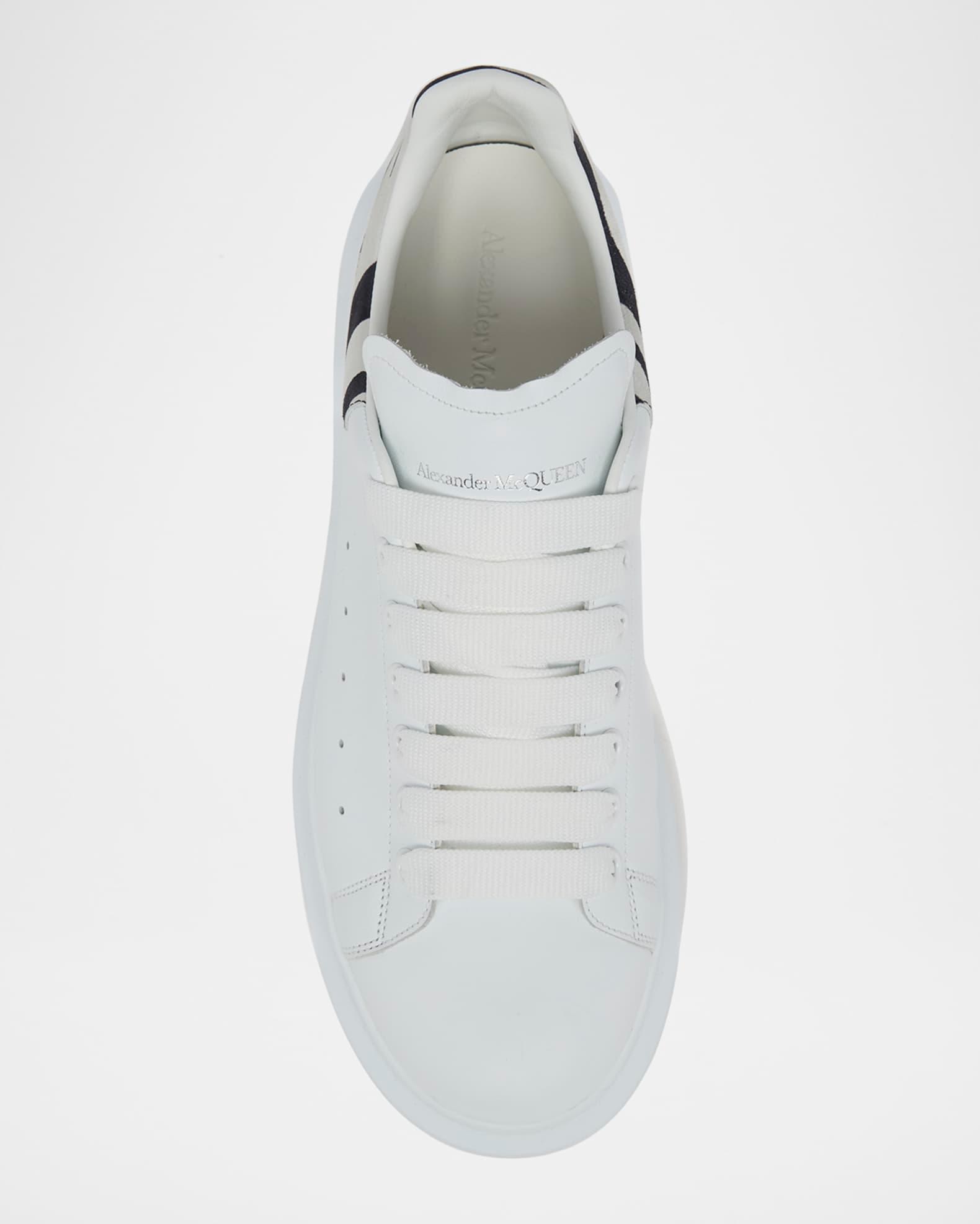 Men's Zebra-Backstay Leather Low-Top Sneakers Product Image