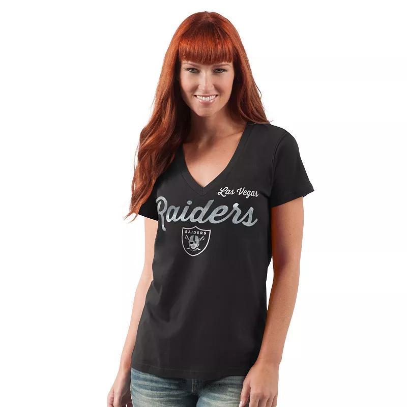 Womens G-III 4Her by Carl Banks New Orleans Saints Post Season V-Neck T-Shirt Product Image