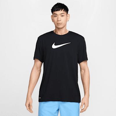 Nike Mens Swim Hydroguard Short-Sleeve Top | NESSF523-001 Product Image
