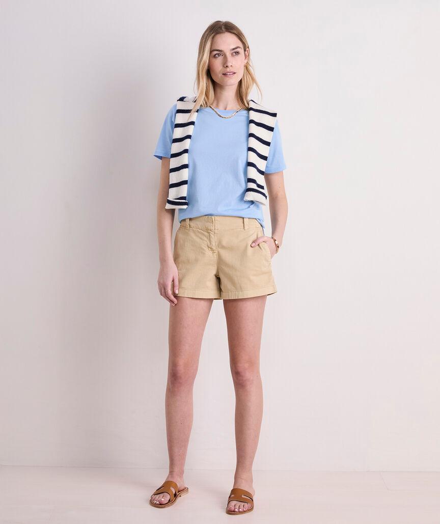 Pima Cotton Crewneck Tee Product Image