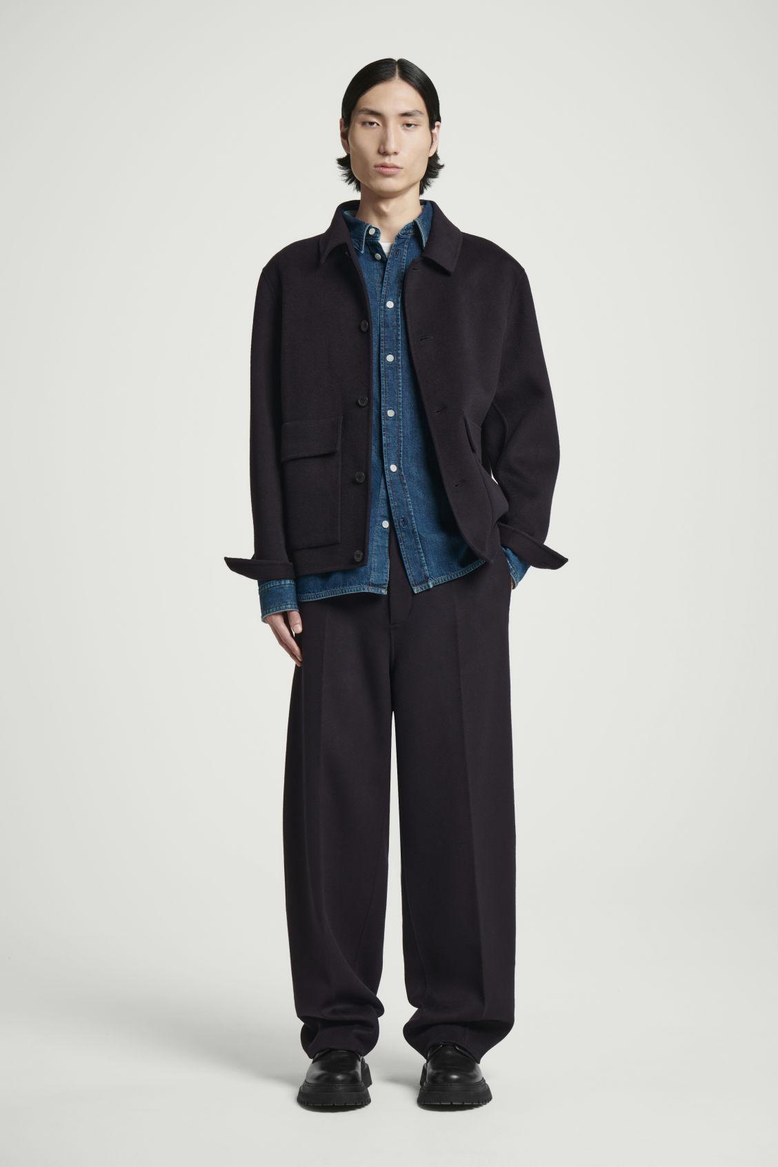 RELAXED DENIM OVERSHIRT Product Image