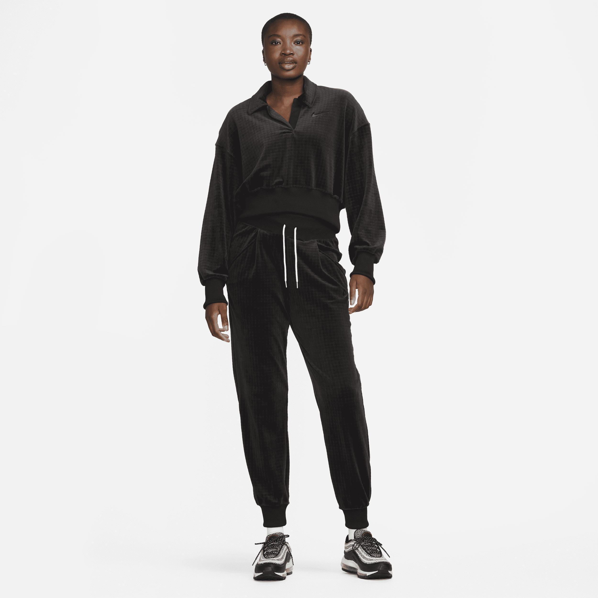 Women's Nike Sportswear Velour Polo Product Image