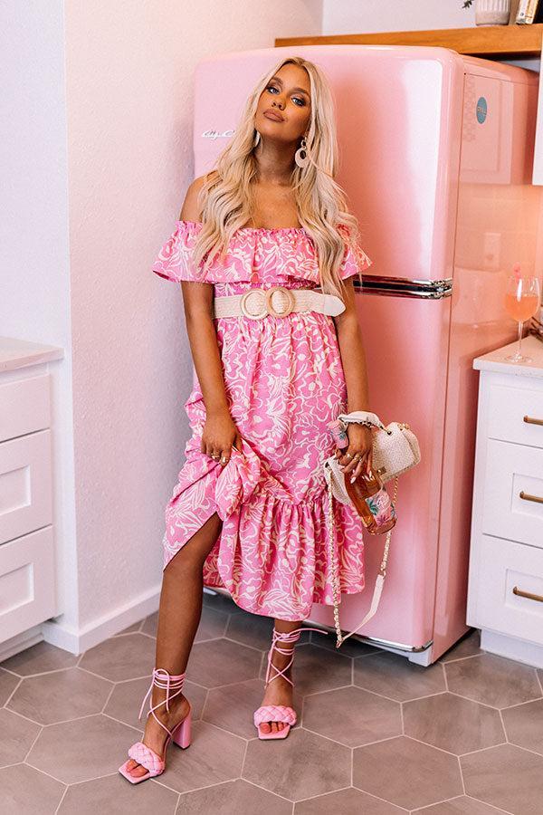 Laguna Luxe Smocked Midi Product Image