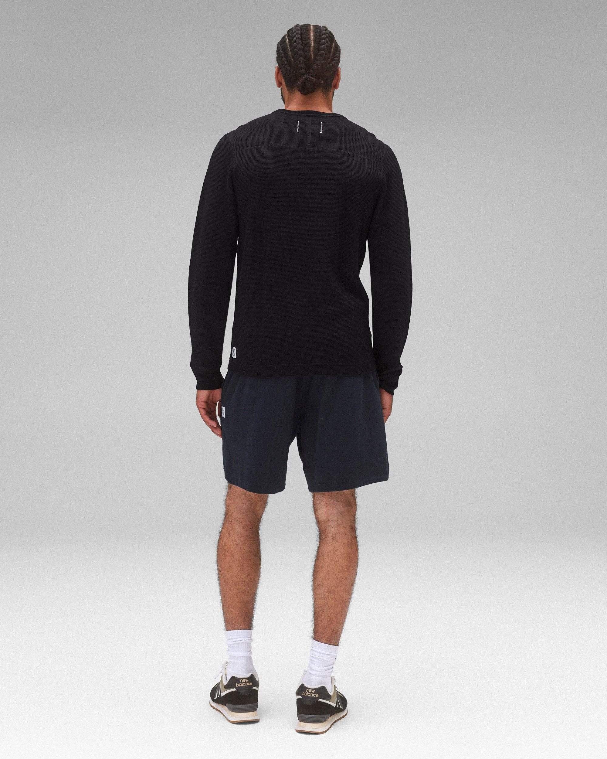 Lightweight Waffle Standard Long Sleeve Male Product Image