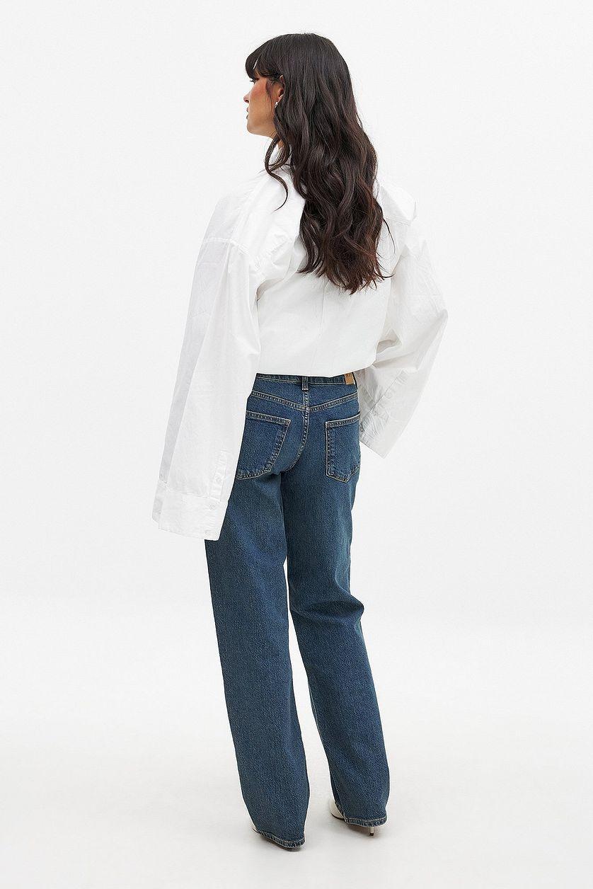 Straight Low Waist Jeans Product Image
