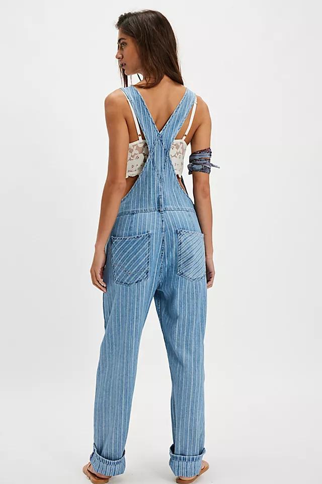 We The Free Ziggy Striped Overalls Product Image