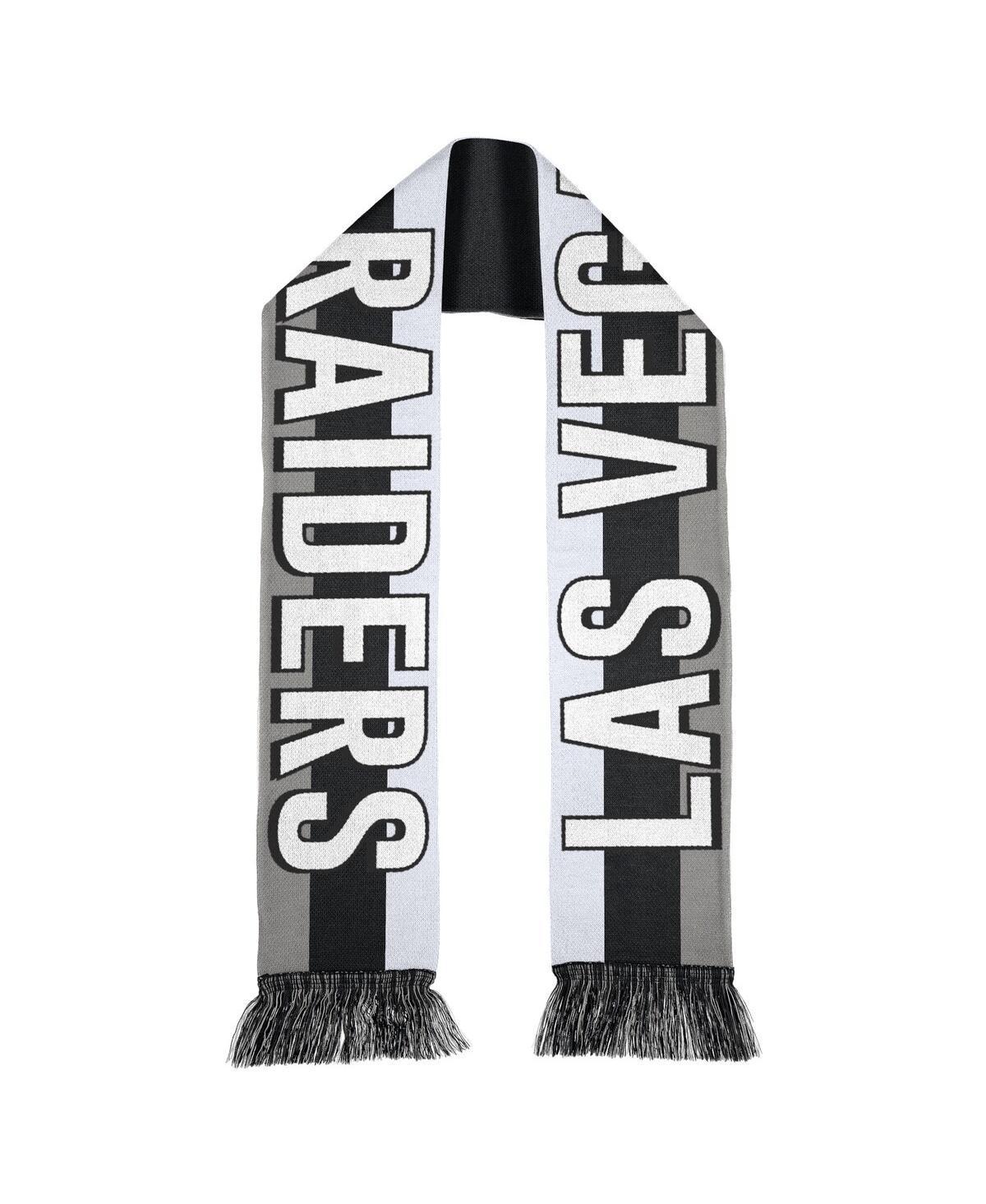 WEAR by Erin Andrews Las Vegas Raiders Stripe Scarf Product Image