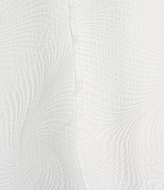 Ali Miles Round Neck 3/4 Sleeve Tunic Product Image